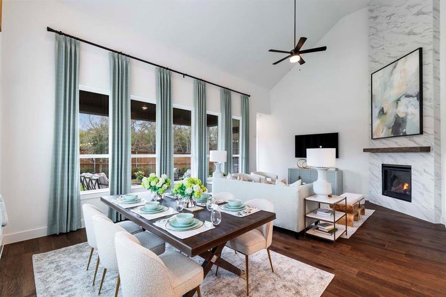 Furnished interior view inside a new home in Gateway Village - The Reserve, Denison (Image 26).