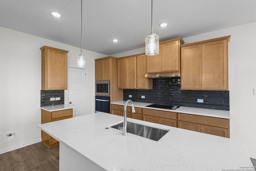 Furnished interior view inside a new home in Megan's Landing 50', Castroville (Image 7).