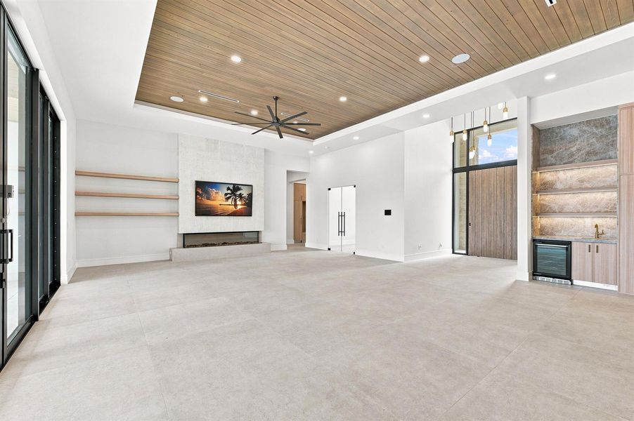 Great room wide angle