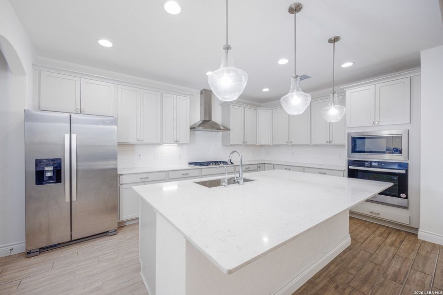 Furnished interior view inside a new home in Bison Ridge, San Antonio (Image 15).
