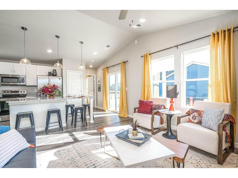Furnished interior view inside a new home in Granary, Johnstown (Image 24).