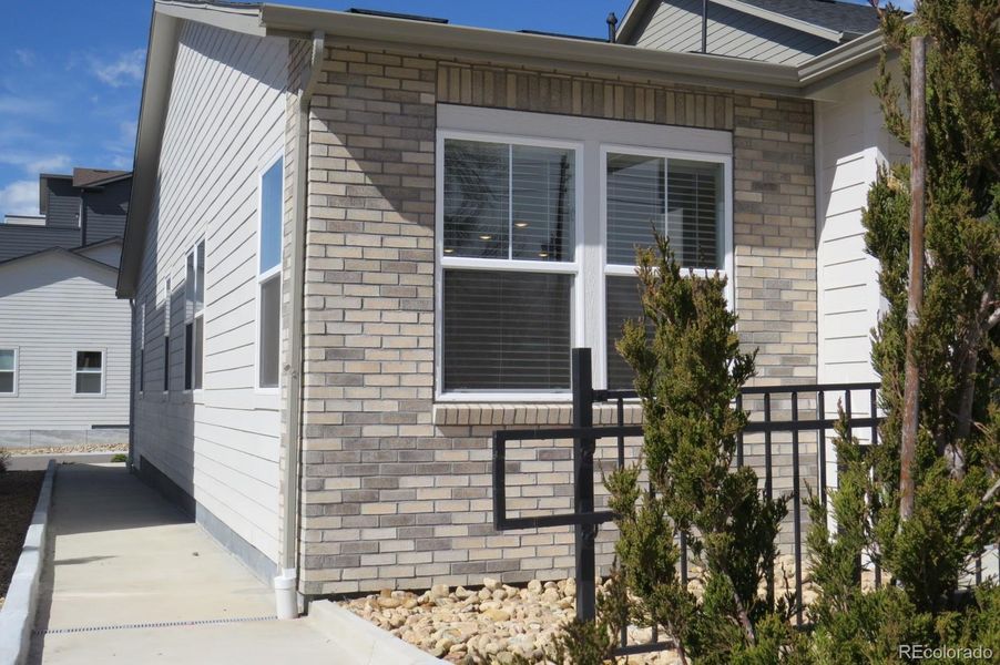 Exterior details and patio area of a home in , Denver (Image 22).