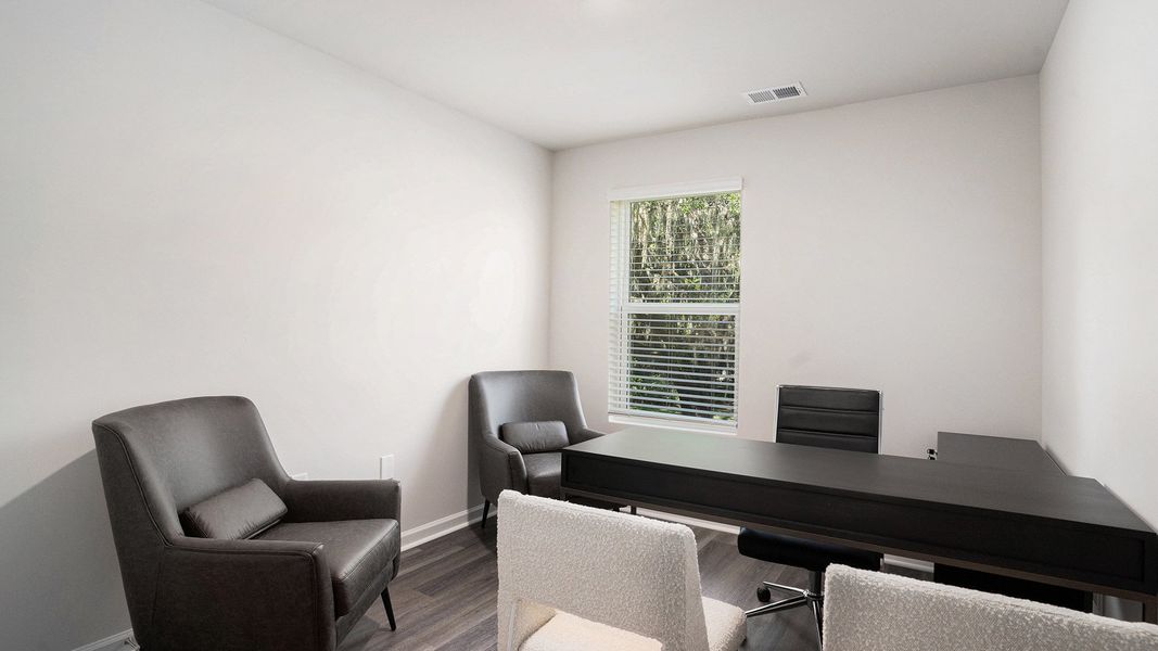 Furnished interior view inside a new home in The Townes at Amber Bluff, Conway (Image 10).