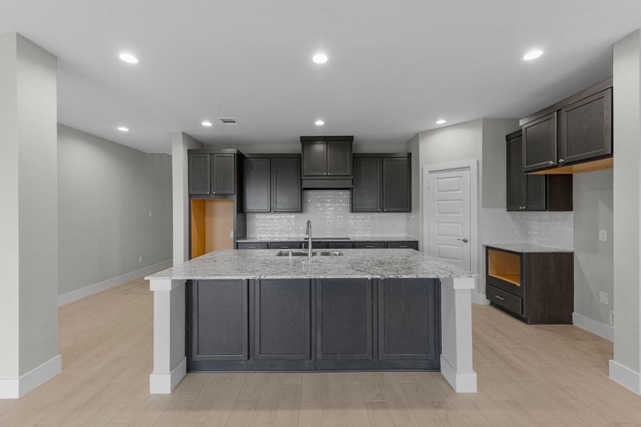Furnished interior view inside a new home in Morton Creek Ranch, Katy (Image 11).