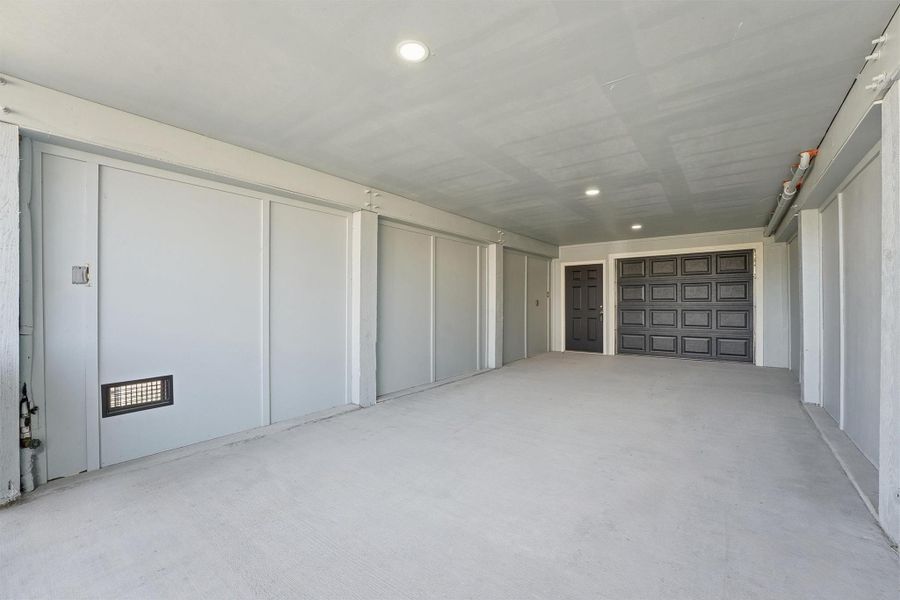 The under-home covered area creates a versatile entertainment and gathering space, perfect for relaxing, hosting, or enjoying shaded outdoor living year-round.