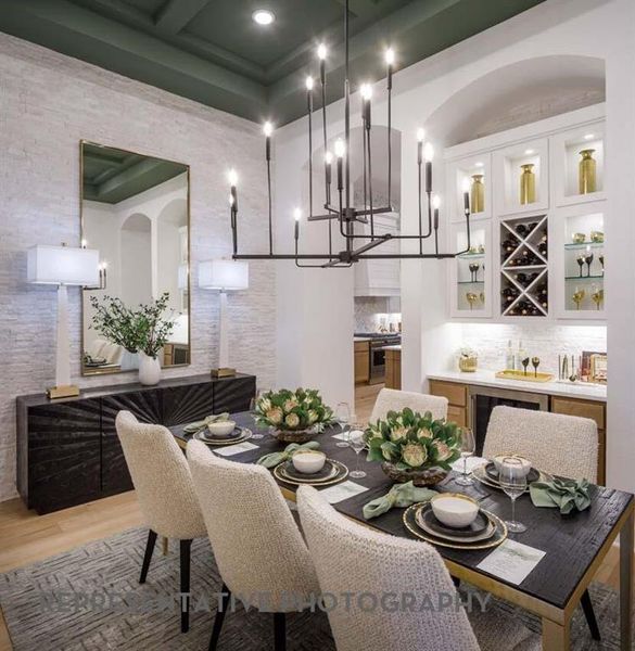 Furnished interior view inside a new home in StarView, Prosper (Image 4).