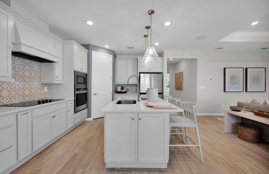 Representative furnished interior of a home built from the Cedar by Pulte Homes in Seminole Palms, Palm Coast (Image 8).