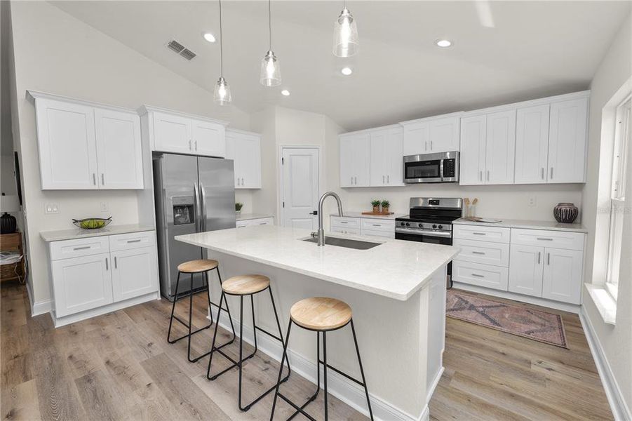 Furnished interior view inside a new home in , Eagle Lake (Image 5).
