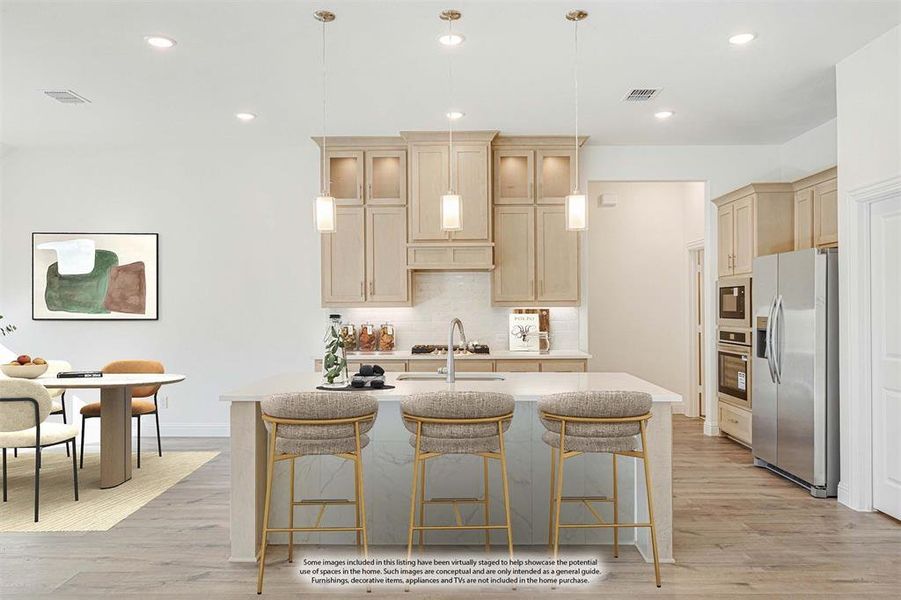 Furnished interior view inside a new home in Terracina, Rockwall (Image 17).