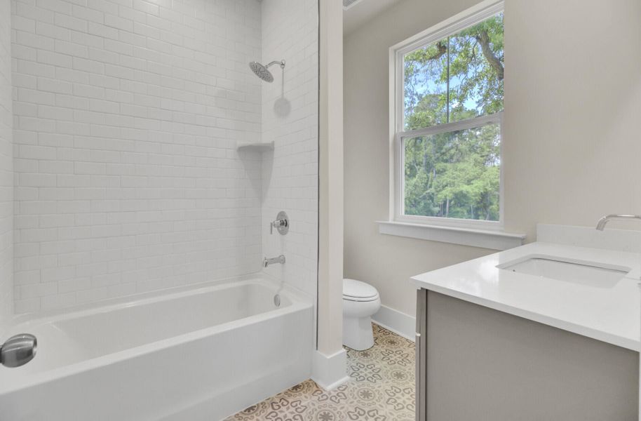 Furnished interior view inside a new home in Indigo Grove Single Family Homes, Johns Island (Image 46).