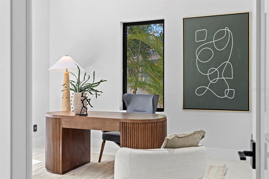 Furnished interior view inside a new home in , Sarasota (Image 7).