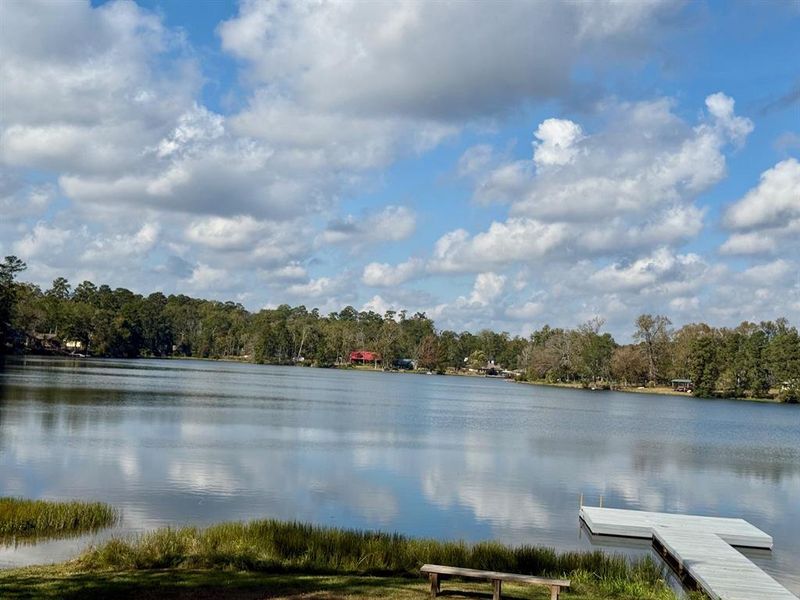 This is the lake life walking distance from your home.