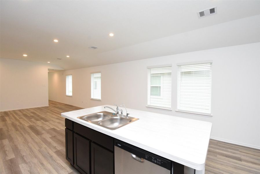 Furnished interior view inside a new home in , Houston (Image 6). Furnished interior view inside a new home in , Houston (Image 6).