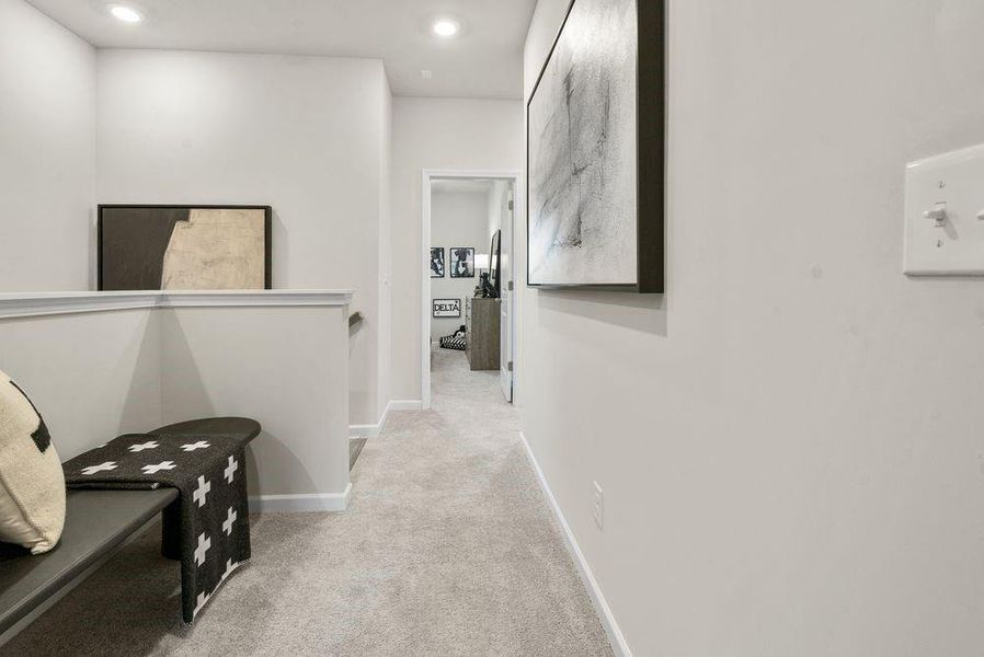 Furnished interior view inside a new home in Alder Creek, Cumming (Image 25).