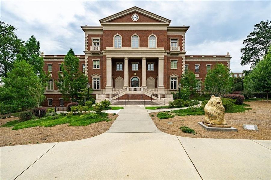 Front exterior of a new home in , Alpharetta, GA, highlighting curb appeal (Image 8).