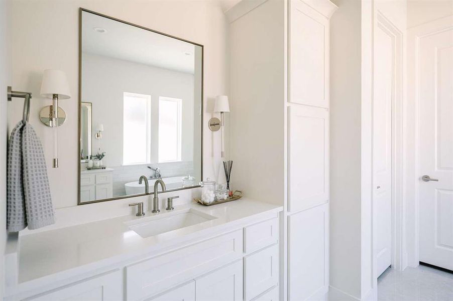 Furnished interior view inside a new home in , Weatherford (Image 8).