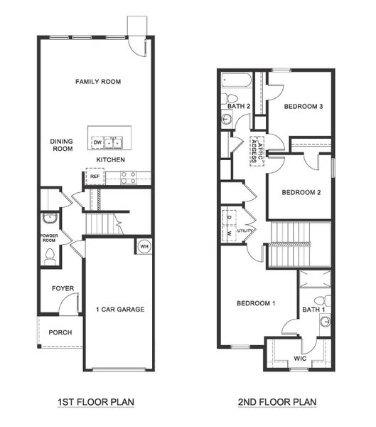 2D floor plan layout for the Santiago by D.R. Horton in Arbor Trails South, Princeton, TX (Image 3). 2D floor plan layout for the Santiago by D.R. Horton in Arbor Trails South, Princeton, TX (Image 3).