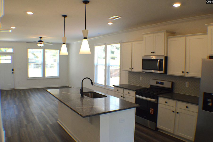 Furnished interior view inside a new home in Bickley Station, Irmo (Image 7). Furnished interior view inside a new home in Bickley Station, Irmo (Image 7).