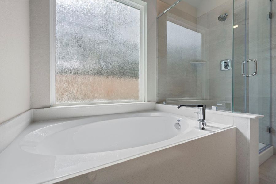 Close-up of interior finishes inside a home in Cypresswood Landing, Humble (Image 6).