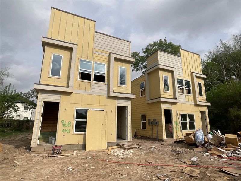 In-progress construction of a new home in , Houston, TX (Image 26).