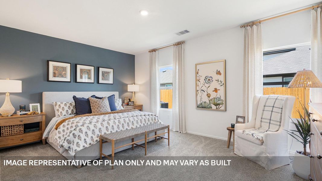 Furnished interior view inside a new home in Talavera, Kyle (Image 27).