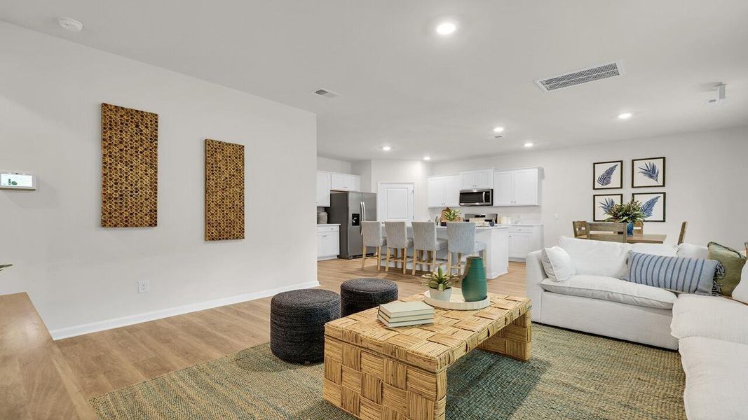 Furnished interior view inside a new home in The Cove at Mallard Crossing, Summerville (Image 29).