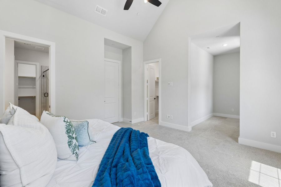 Furnished interior view inside a new home in Newman Village Townhomes, Frisco (Image 20).
