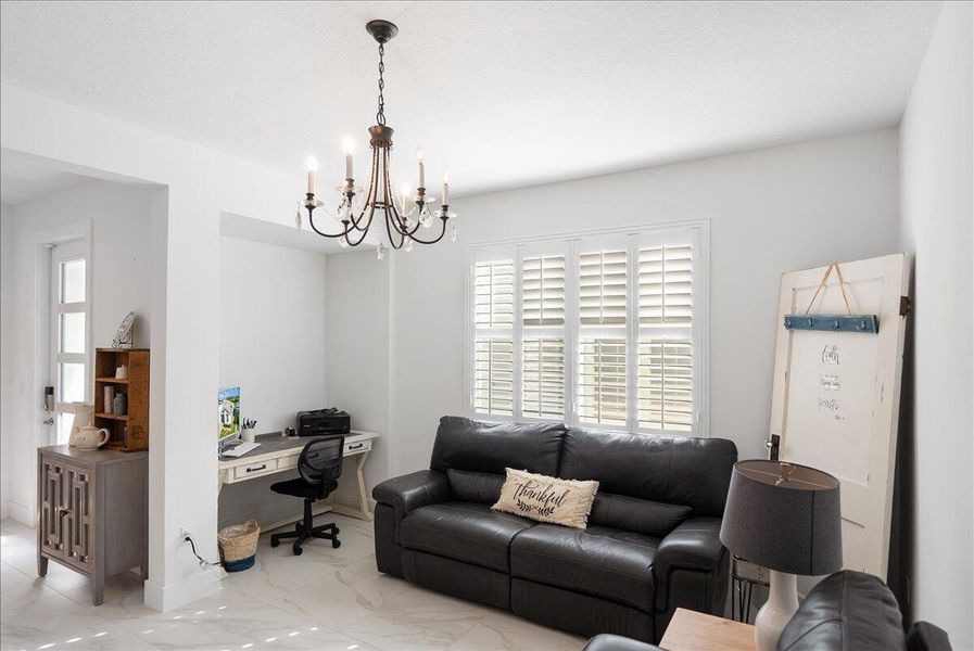 Furnished interior view inside a new home in , Port St. Lucie (Image 14). Furnished interior view inside a new home in , Port St. Lucie (Image 14).