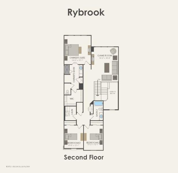 Pulte Homes, Rybrook floor plan