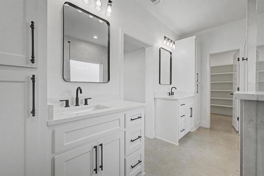 Furnished interior view inside a new home in , Pottsboro (Image 9).