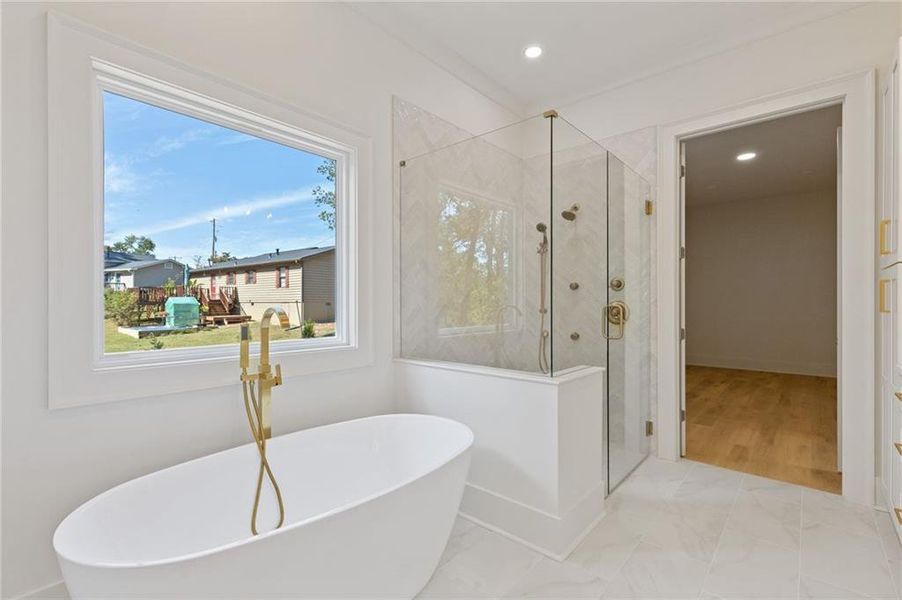 Furnished interior view inside a new home in , Canton (Image 13).