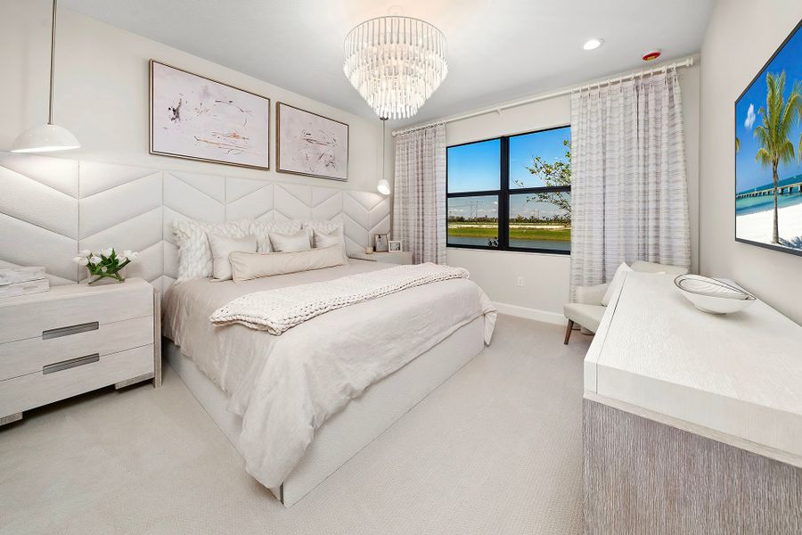 Representative furnished interior of a home built from the Royal by GL Homes in Valencia Parc at Riverland, Port St. Lucie (Image 11).