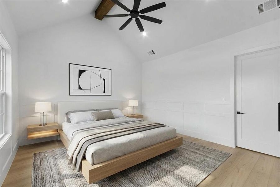 Furnished interior view inside a new home in , Cresson (Image 14).