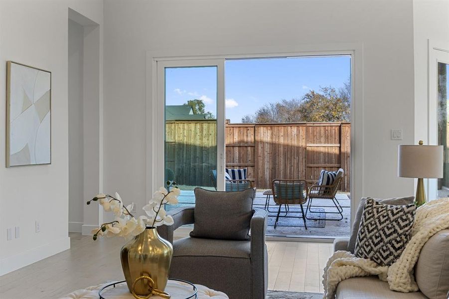 Furnished interior view inside a new home in , Prosper (Image 13).