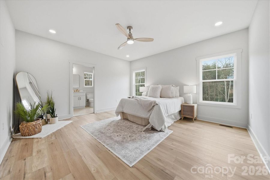 Spacious Primary bedroom suite
