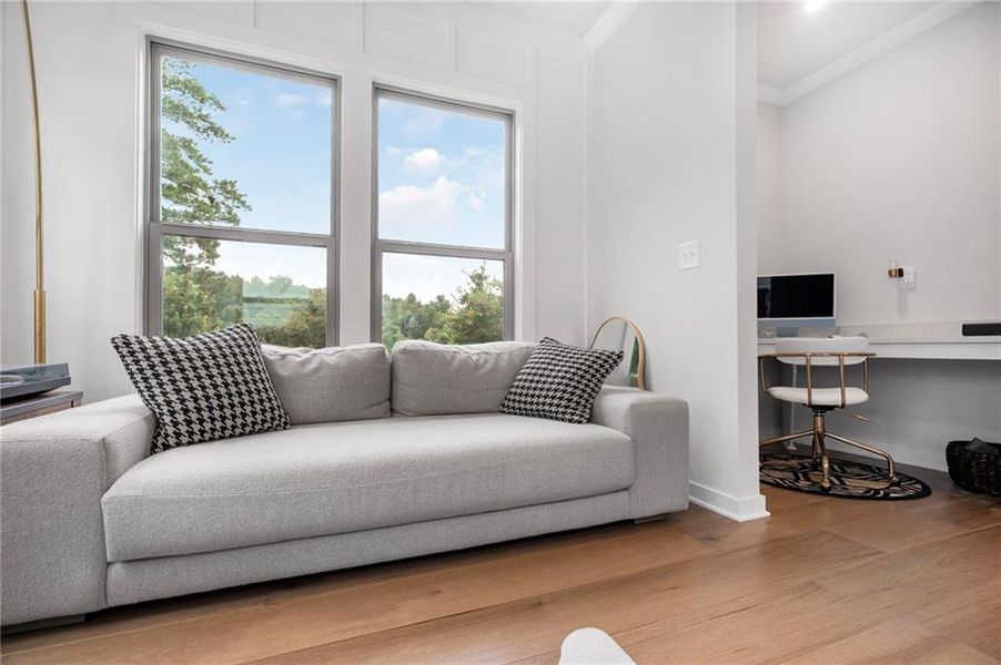 Furnished interior view inside a new home in Parkside at Mason Mill, Decatur (Image 21).