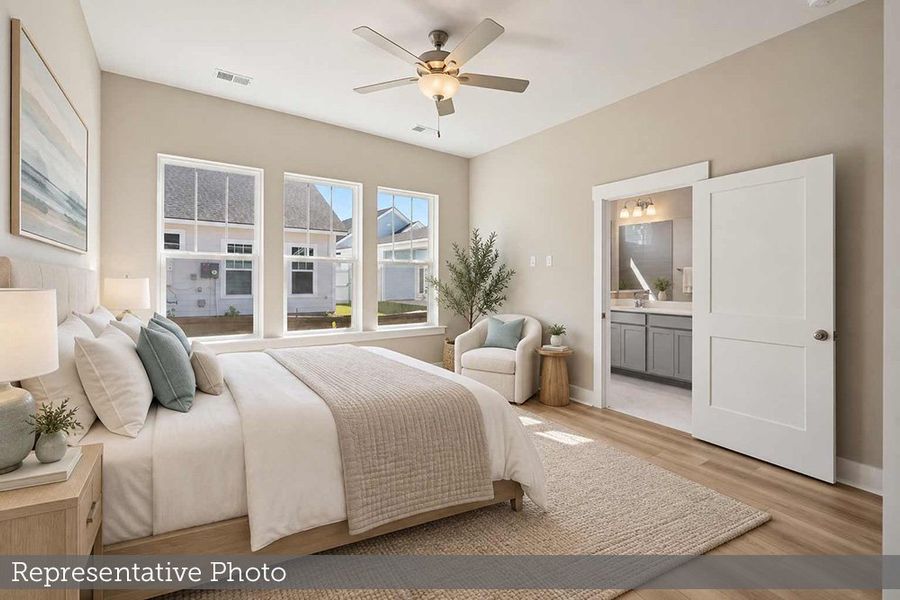 Furnished interior view inside a new home in Nexton – Midtown – The Garden Collection, Summerville (Image 3).