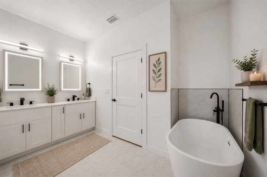 Furnished interior view inside a new home in , Port Charlotte (Image 19).