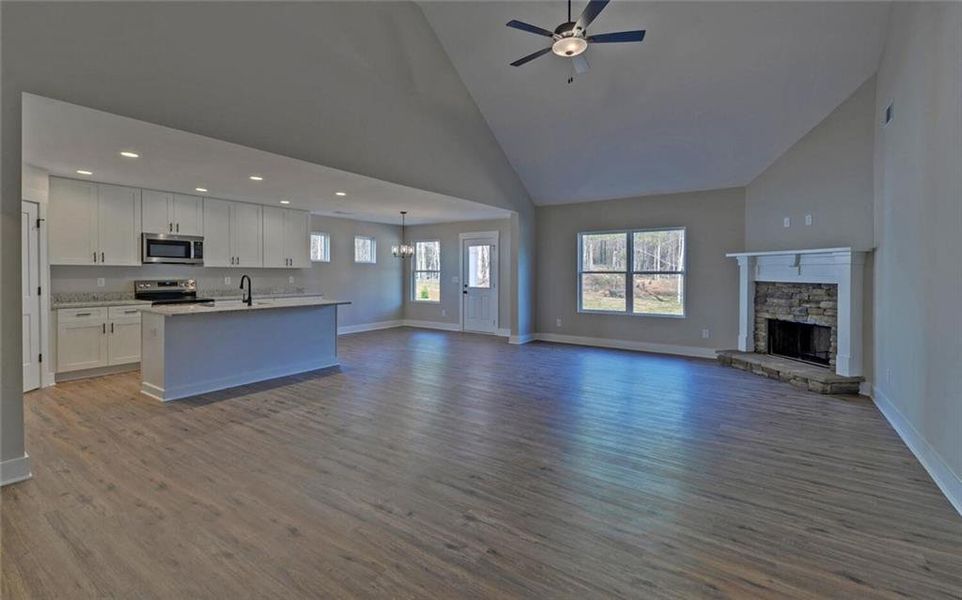 Spacious, unfurnished interior of a new home in , Lavonia (Image 27). Spacious, unfurnished interior of a new home in , Lavonia (Image 27).