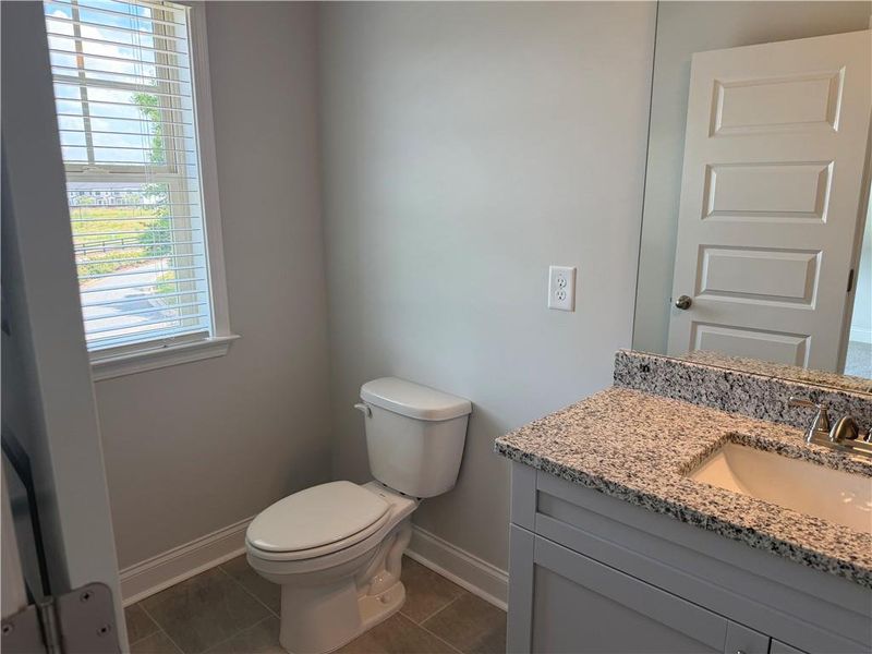 Furnished interior view inside a new home in Towns at Enclave, Lawrenceville (Image 5). Furnished interior view inside a new home in Towns at Enclave, Lawrenceville (Image 5).