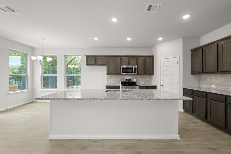 Furnished interior view inside a new home in Eagle Cove, Denton (Image 7). Furnished interior view inside a new home in Eagle Cove, Denton (Image 7).