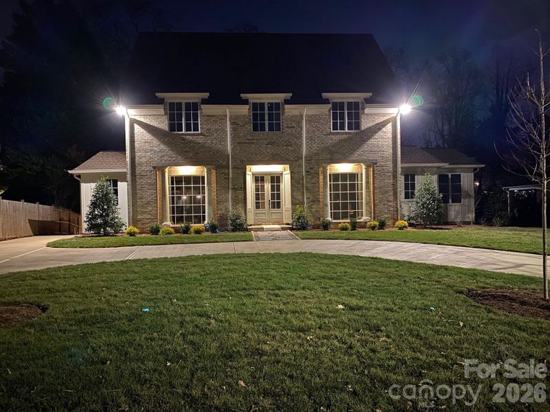 Front exterior of a new home in , Charlotte, NC, highlighting curb appeal (Image 24).