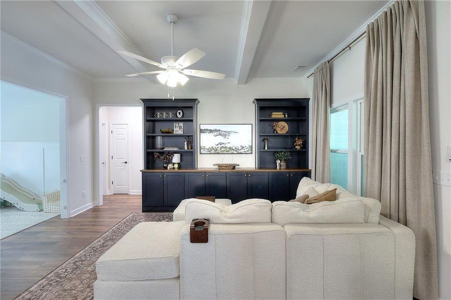 Furnished interior view inside a new home in , Monroe (Image 29). Furnished interior view inside a new home in , Monroe (Image 29).