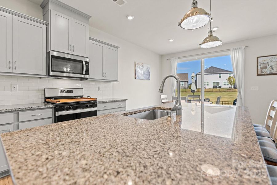 Close-up of interior finishes inside a home in Waxhaw Landing, Monroe (Image 19).