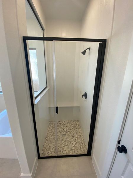 Walk-in shower in Primary Bath