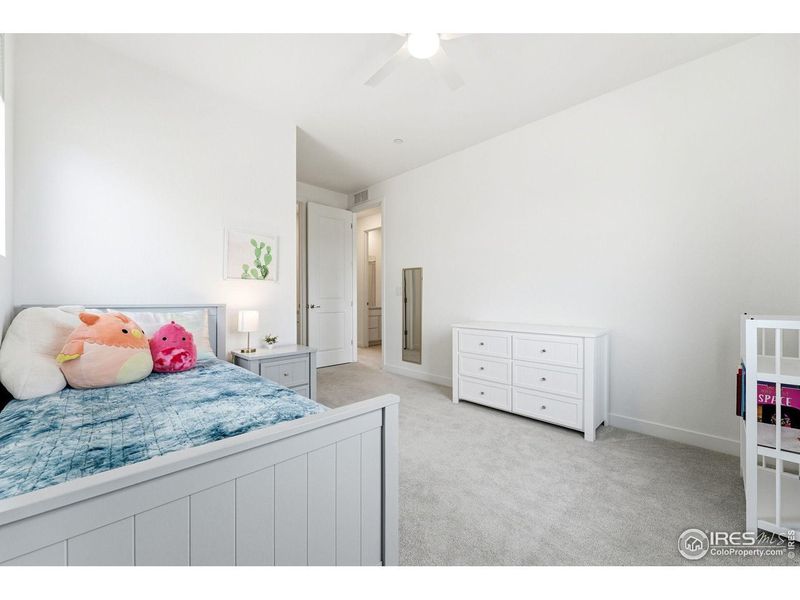 Furnished interior view inside a new home in Sunset Village, Erie (Image 33). Furnished interior view inside a new home in Sunset Village, Erie (Image 33).