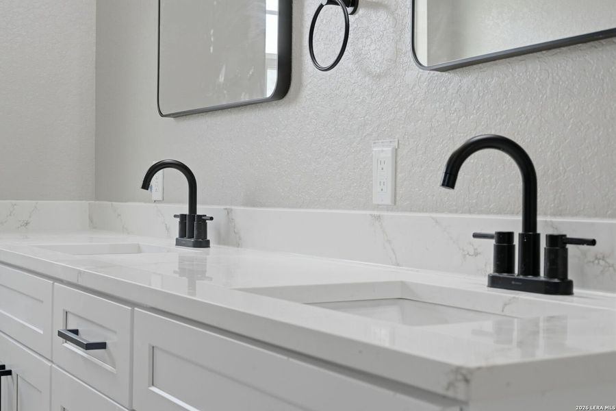 Close-up of interior finishes inside a home in , Devine (Image 23).
