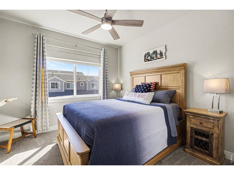 Furnished interior view inside a new home in , Loveland (Image 27).