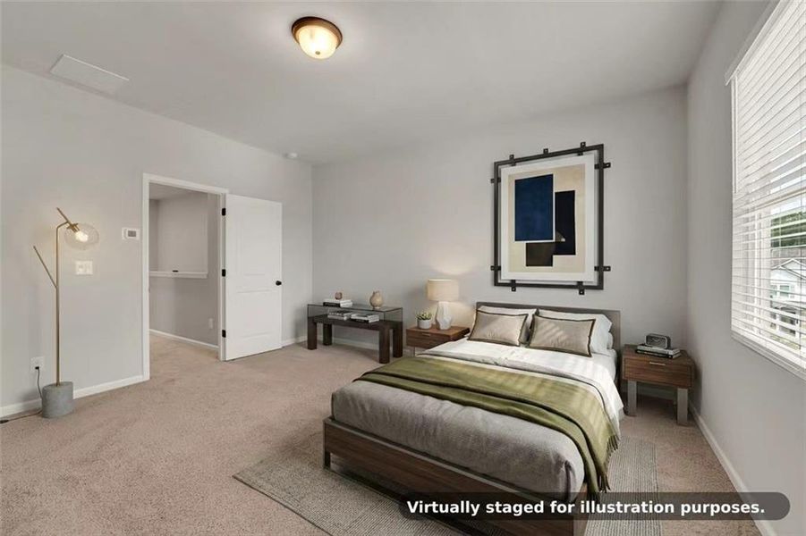 Furnished interior view inside a new home in , Lawrenceville (Image 6).