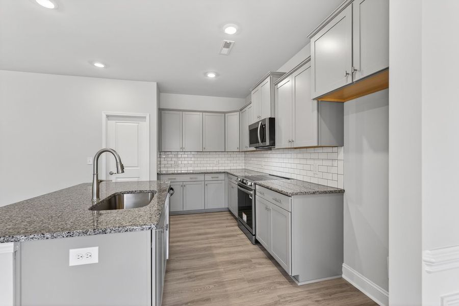 Furnished interior view inside a new home in Crystal Village, Albemarle (Image 7).
